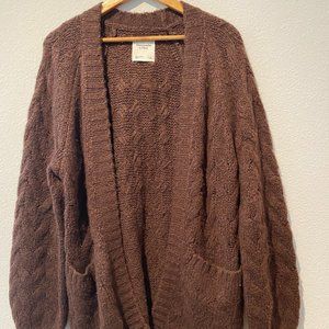 Abercrombie Oversized Cardigan